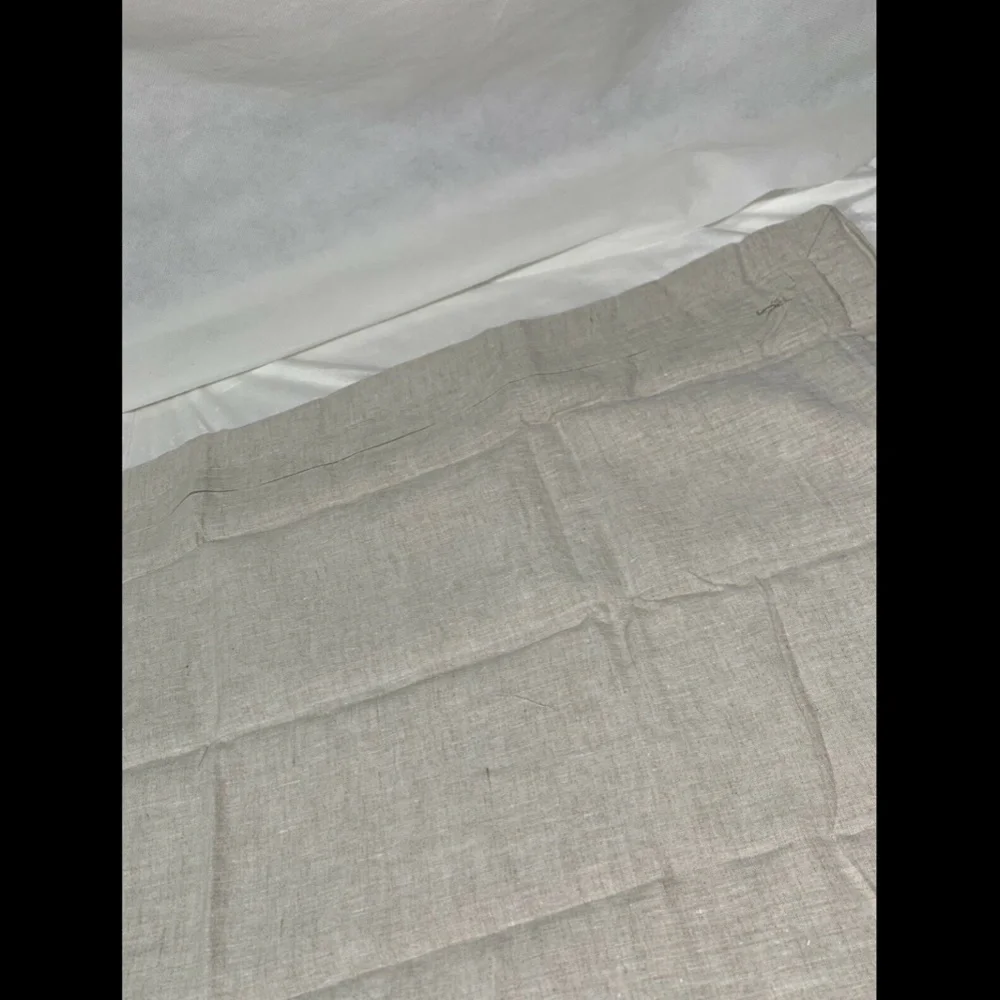 NIB Hotel Collection Natural Linen (1)‎ Standard Sham Pillow Case